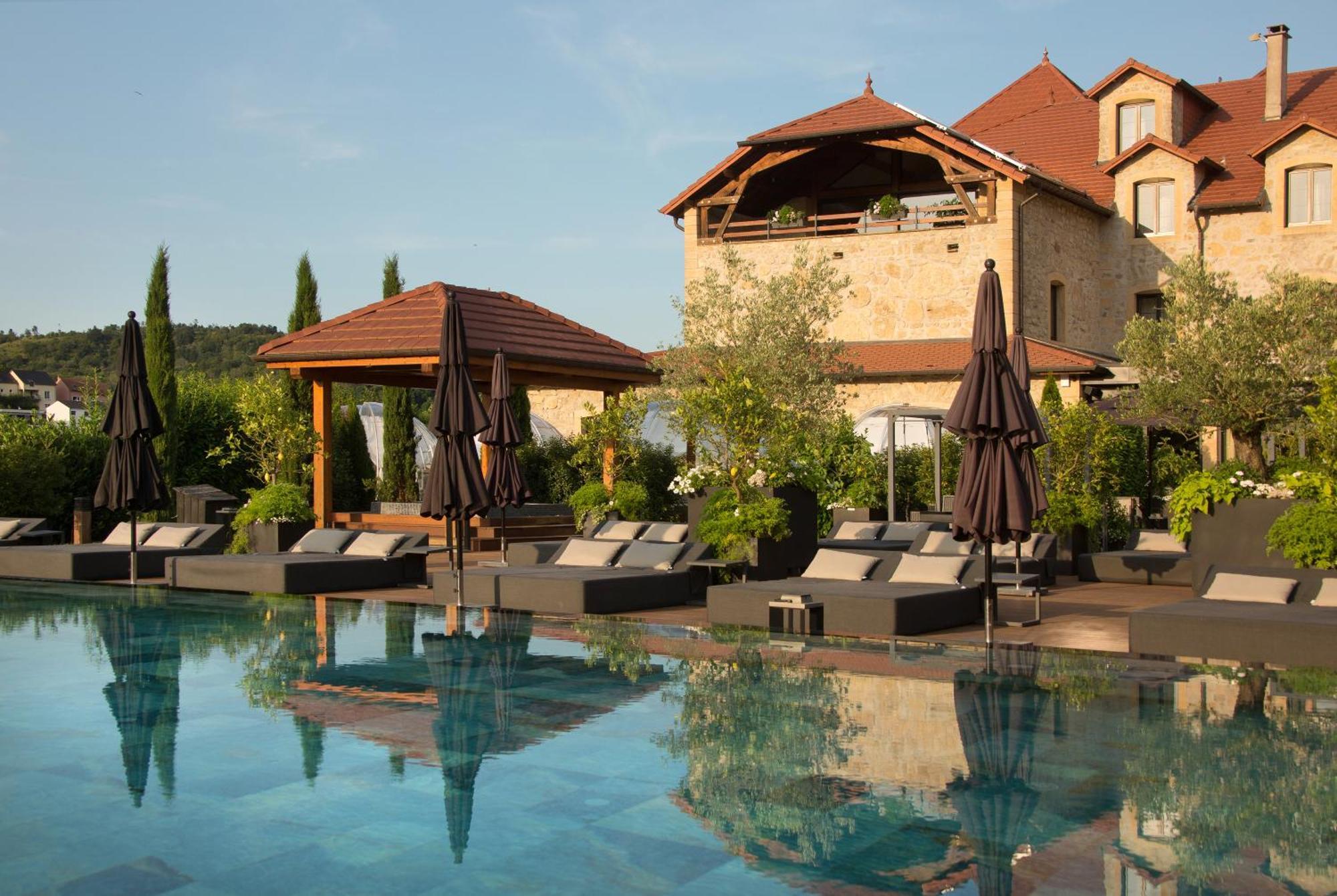 Domaine De La Klauss & Spa, Restaurant Gastronomique Le K Montenach Екстериор снимка