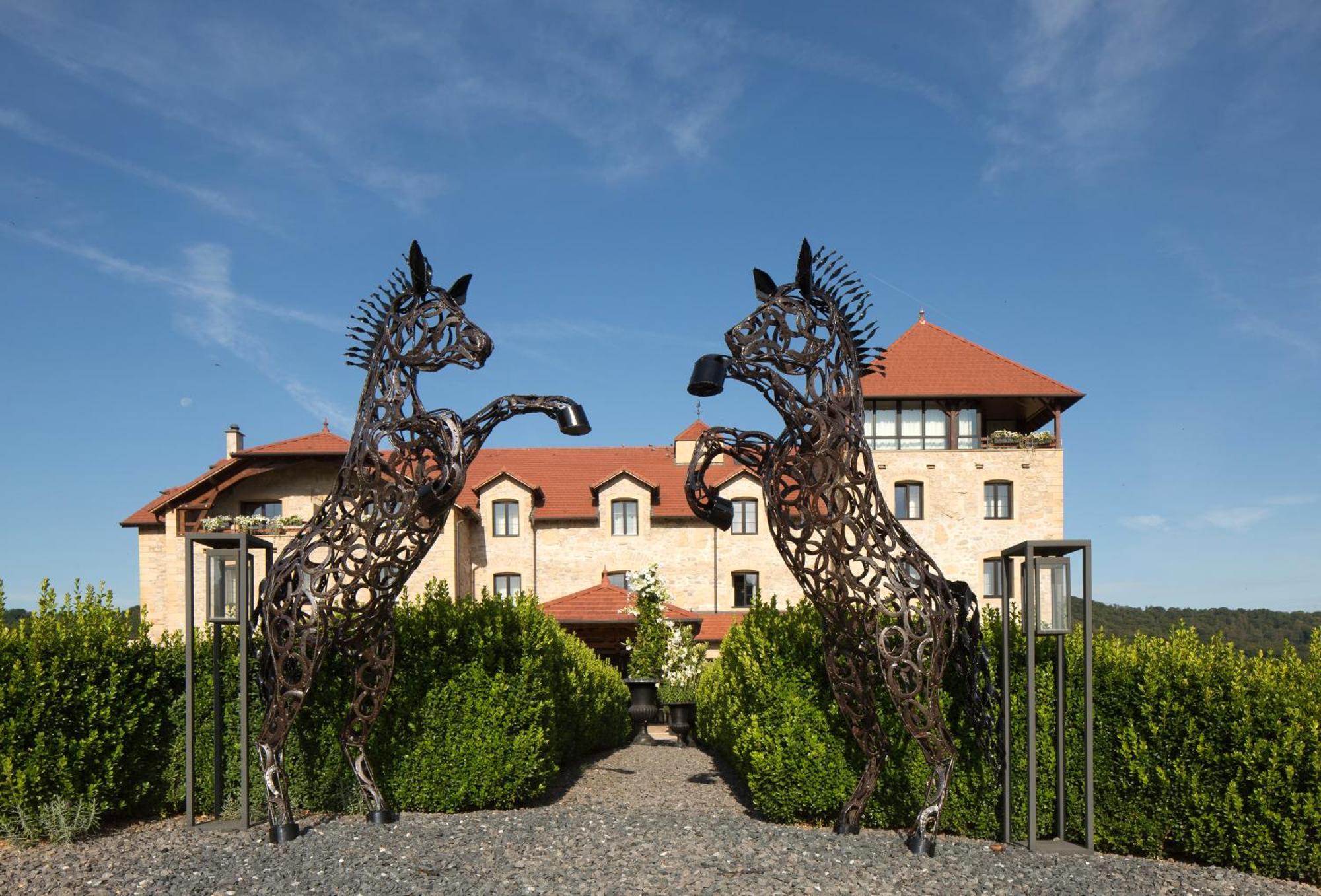 Domaine De La Klauss & Spa, Restaurant Gastronomique Le K Montenach Екстериор снимка